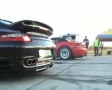 Porsche 997 Techart Turbo vs Dodge Viper Drag Race