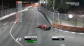 Grand Prix Singapuru - wypadek Fisichelli